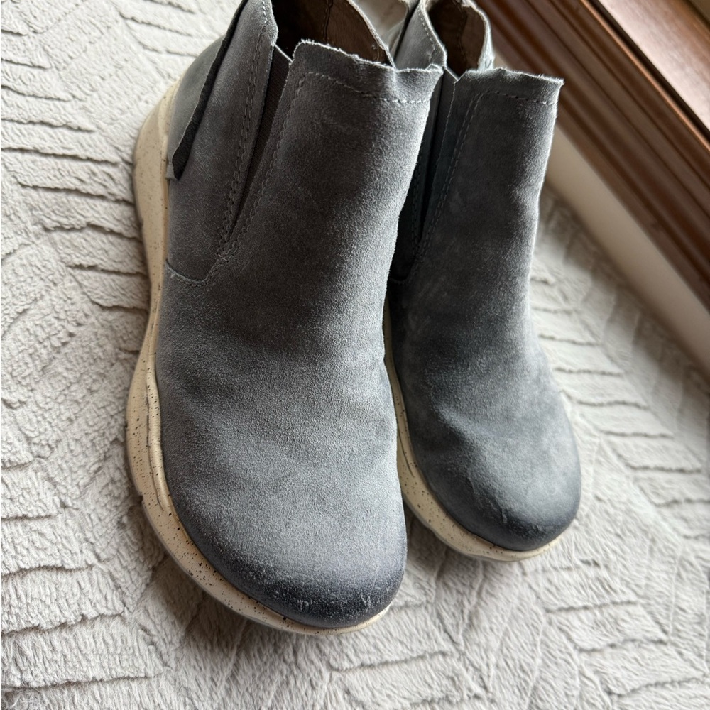 Gray Women's Slip-On Shoes
